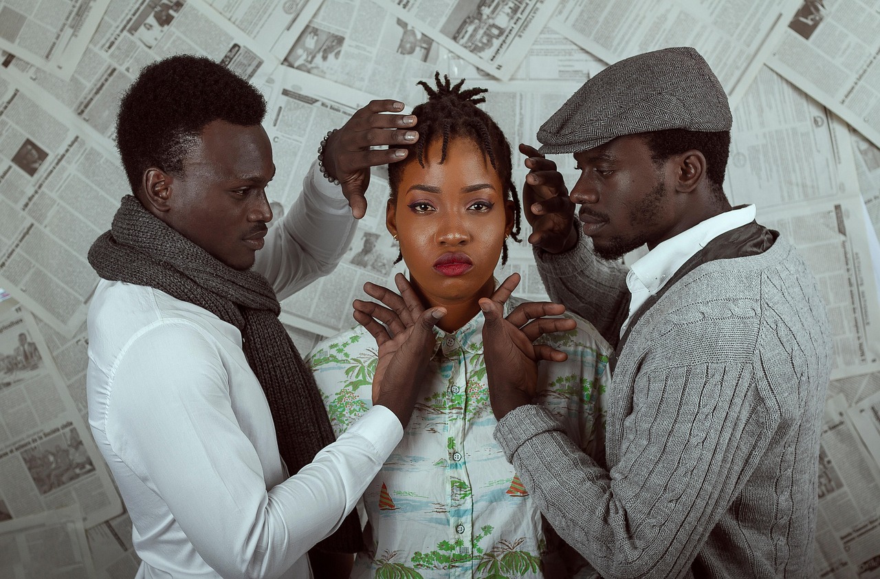 About fashion, models, vintage, men, guys, woman, girl, female, style, charismatic, hairstyle, pose, black, photoshoot, portrait